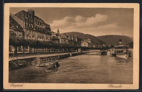 AK Boppard, Rheinufer