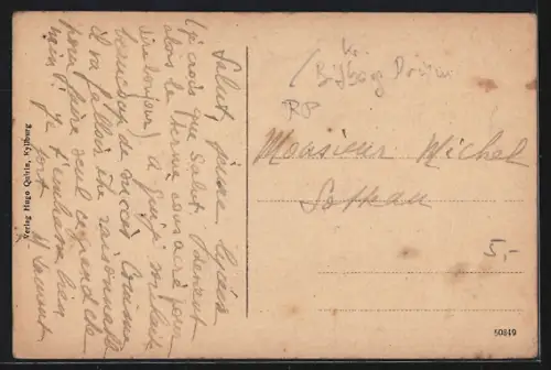 AK Kyllburg, Totalansicht mit Kirche