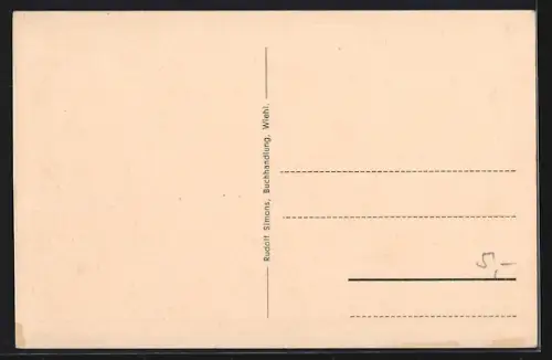 AK Wiehl, Rathaus mit Brunnen