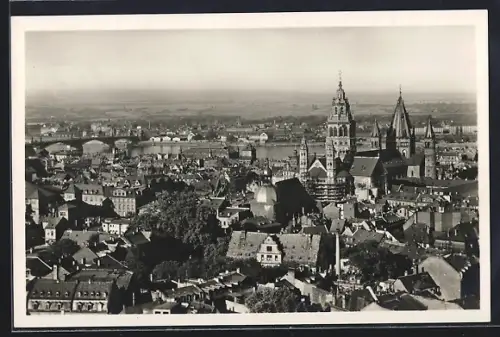 AK Mainz, Blick auf die Innenstadt