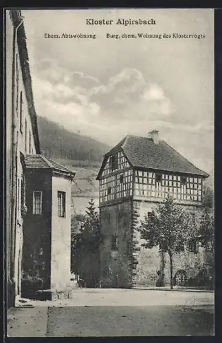 AK Alpirsbach, ehem. Arbeiterwohnung & ehem. Wohnung des Klostervogts