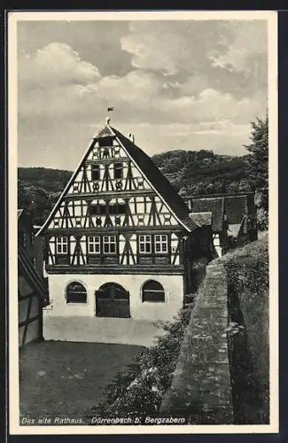 AK Dörrenbach / Pfalz, Das alte Rathaus