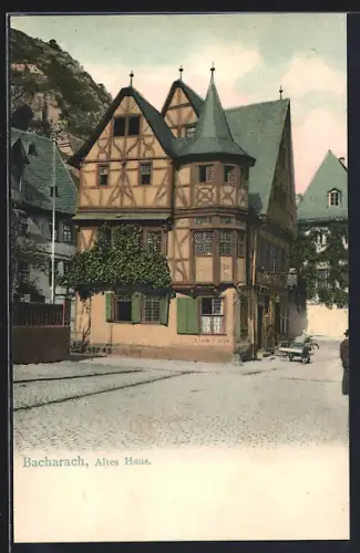 AK Bacharach, Gasthof altes Haus
