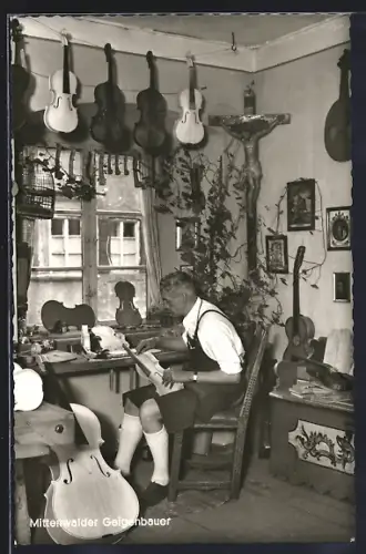 AK Mittenwald, Der Galgenbauer im Arbeitszimmer