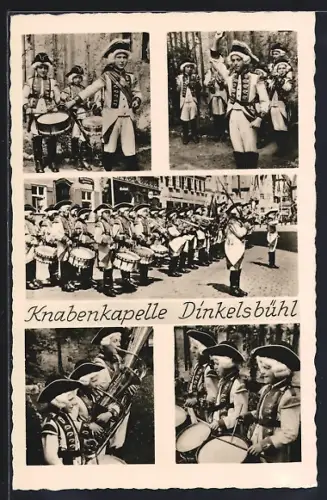 AK Dinkelsbühl, Motive der Knabenkapelle