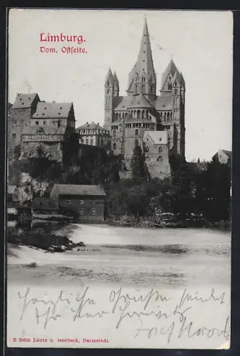 AK Limburg / Lahn, Ostseite vom Dom