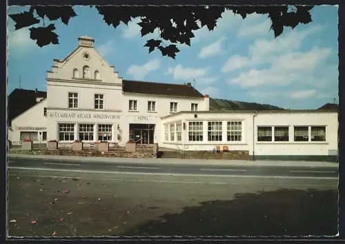 AK Rech /Ahr, Hotel-Restaurant Recher Winzerverein Konrad Schatz