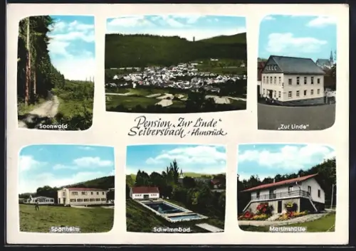 AK Seibersbach, Pension Zur Linde, Sportheim, Martinshütte, Schwimmbad