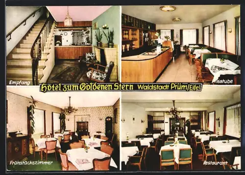 AK Prüm / Eifel, Hotel zum Goldenen Stern