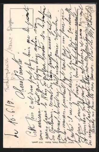 AK Trechtingshausen, Clemenskapelle im Morgenbachthal