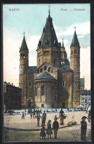 AK Mainz, Dom, Ostseite