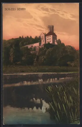 AK Dehrn, Schloss Dehrn am Abend