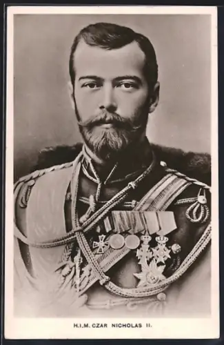 AK Czar Nicholas II in Uniform