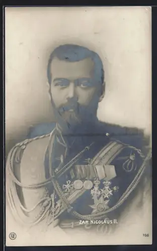 AK Zar Nicolaus II. von Russland