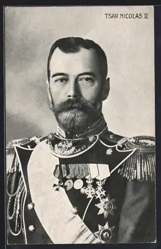AK Tsar Nicolaus II. von Russland