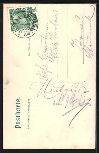 AK Spital a. Semmering, Villa Zatzka mit Garten