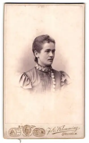 Fotografie Fr. V. Klemming, Stockholm, Hamngatan 38, Maria Louisa im Porträt
