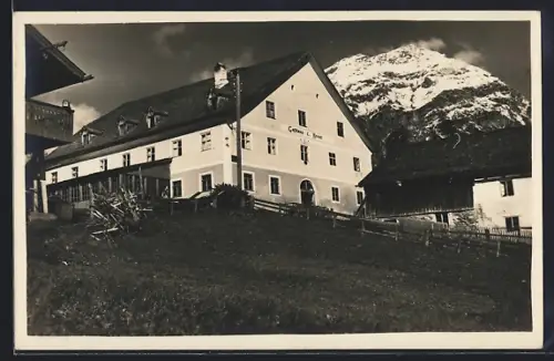 AK Berwang /Tirol, Gasthof zum Kreuz Josef Glätzle