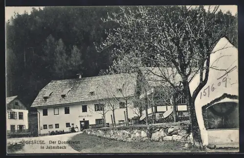 AK Johnsbach i. G., Gasthof Zum Donnerwirt