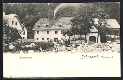 AK Johnsbach /Steiermark, Gasthaus Donnerwirt