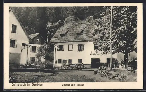 AK Johnsbach i. G., Gasthof Zum Donner