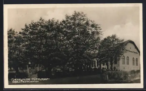 AK Knödelhütte-Hütteldorf, Restaurant Riedl