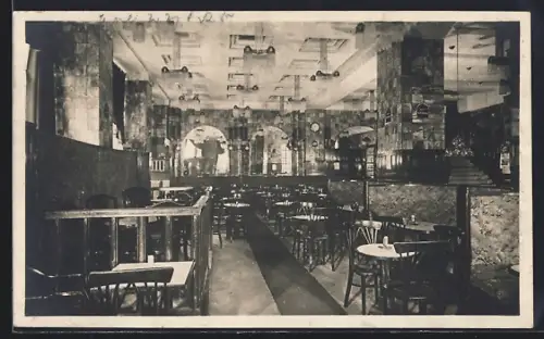 AK Wien, Dom-Cafe, Singerstr. 10, Innenansicht