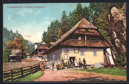 AK Seckau, Steinmühle gegen den Zinken
