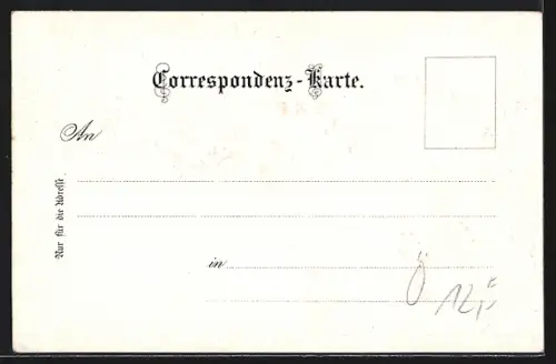 Lithographie Kaprun, Moserboden, Kesselfall-Alpenhaus, Kesselfall, Pferdegespann