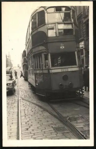 Fotografie W. P. Witherstone, London, englische Strassenbahn, Nr. 1222