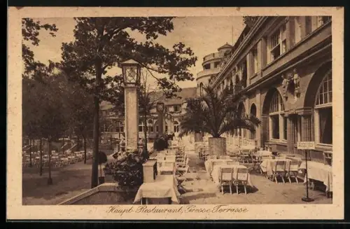 AK Haupt-Restaurant im Zoo, Grosse Terrasse