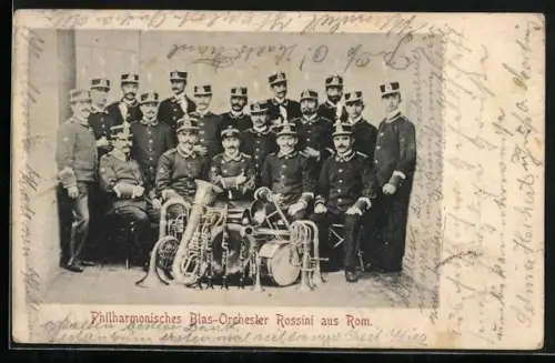 AK Philharmonisches Blas-Orchester Rossini aus Rom