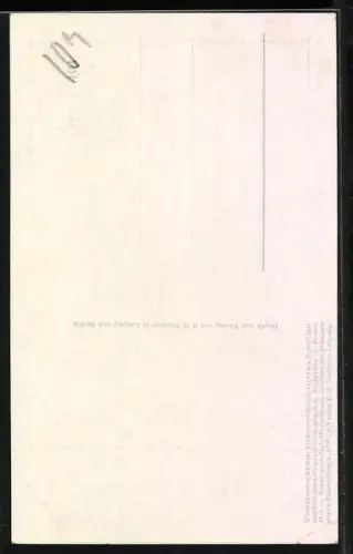 Künstler-AK Meissen / Elbe, Stadtkirche