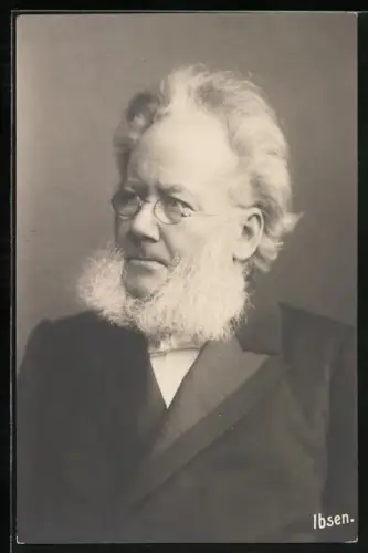 AK Porträt des Schriftstellers Ibsen
