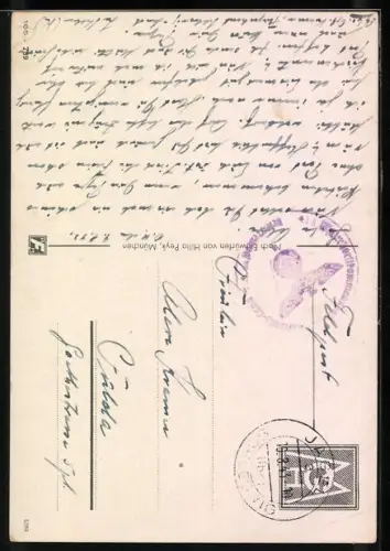 Künstler-AK Hilla Peyk: Fräulein im Kleid mit einer Rose