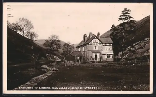 AK Church Stretton, Entrance to Carding Mill Valley