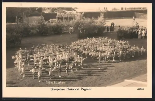 AK Shropshire, Historical Pageant, Introduction