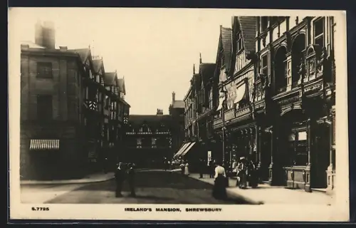 AK Shrewsbury, Irelands Mansion