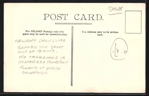 AK Newport, High Street, Salop