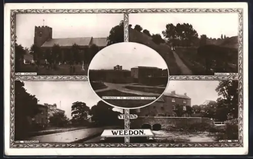 AK Weedon, Church, Barracks, Flore Mill