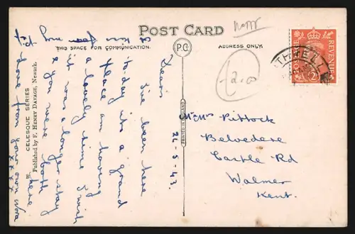 AK Newark, Kirkgate, Market, Church