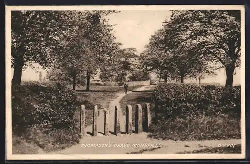 AK Mansfield, Thompsons Grave