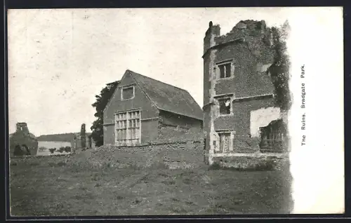 AK Newtown Linford, The Ruins in Bradgate Park
