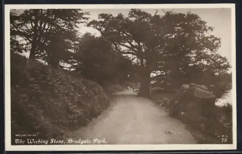 AK Newtown Linford, The Wishing Stone in Bradgate Park