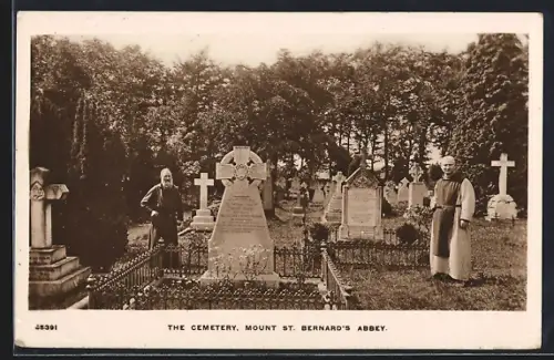AK Coalville, The Cemetery of Mount St. Bernard`s Abbey