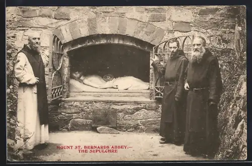 AK Coalville /Leicestershire, Mount St. Bernards Abbey, The Sepulchre