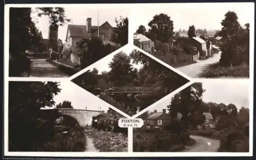 AK Foxton, Bridge over the river, Church