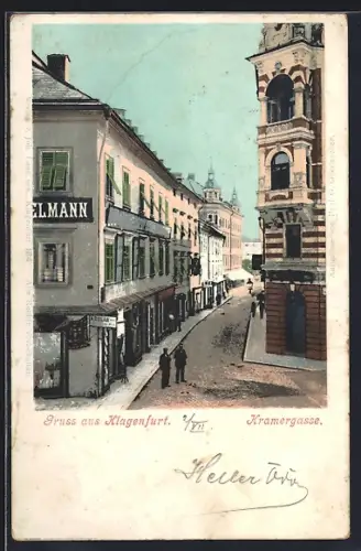 AK Klagenfurt, Geschäfte in der Kramergasse
