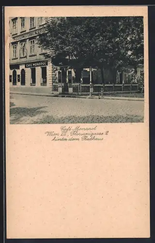 AK Wien, Cafe Monopol, Florianigasse 22