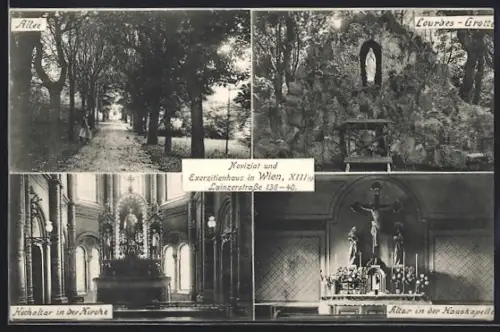 AK Wien, Noviziat und Exerzitienhaus, Lainzerstrasse 136-40, Alle, Hochaltar